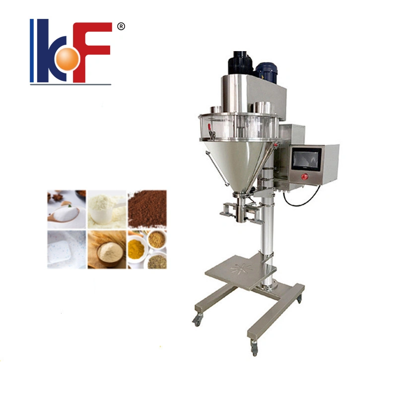 Kefai Small Semi Auto Auger Filler Powder Filling Machines Powder Filler Machine