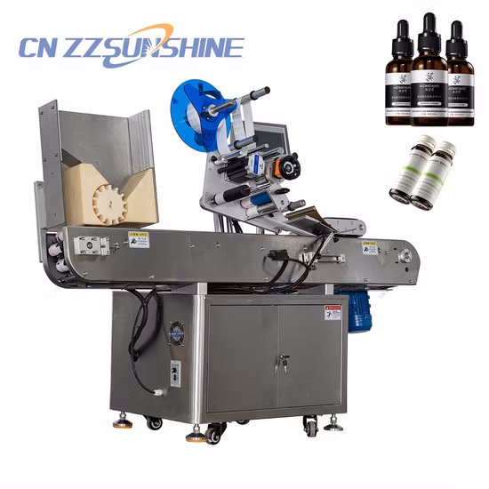 평면을 위한 고정밀 평면 파우치 가방 스티커 자동 라벨링 기계